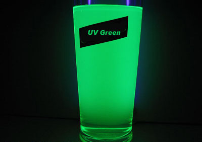 Свечение краситея UV Green